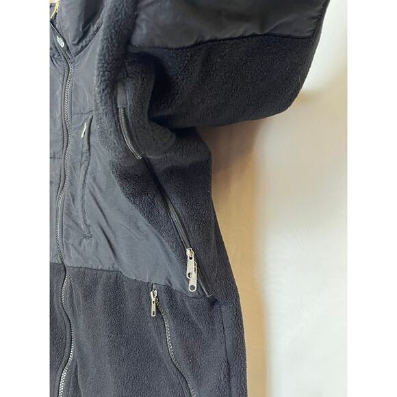 The North Face Men’s Large Black Sherpa-Lined Full Zip Jacket – Cozy Outdoor - Picture 7 of 7